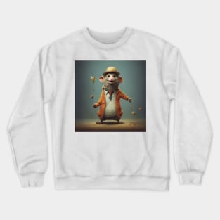 Paws for Laughter Crewneck Sweatshirt